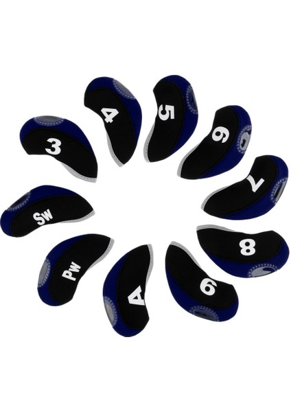 10'lu Paket Neopren Golf Kulübü Başörtüsü Kulübü Örtü Korumalı Başörtüsü + (Yurt Dışından) fiyatları