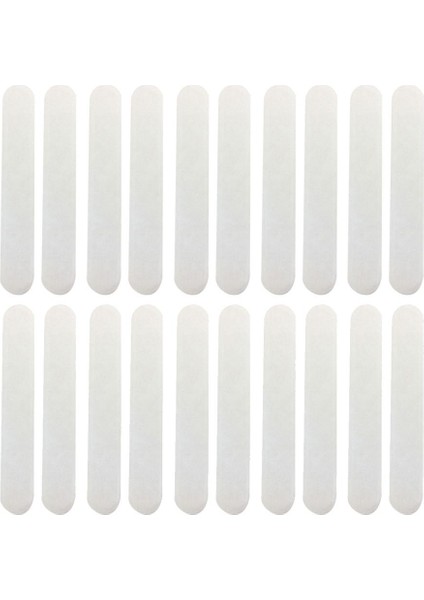 20 Paket, Genel Amaçlı Golf Şapka Astarı / Ter Emicisi, Şapkalar Boyutu Azaltıcı 20 Adet Beyaz (Yurt Dışından)