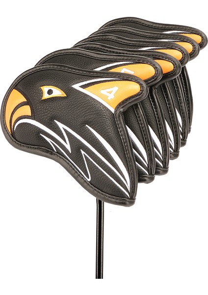 11X Golfı Kılıfı Su Geçirmez Pu Golf Kulübü Başörtüsü Golfçü Ütüler Kapakları Hediye Turuncu (Yurt Dışından) fırsatları