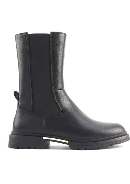 Posten 4Pr Siyah Kadın Chelsea Bot