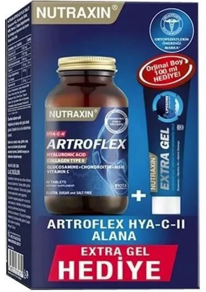 Artroflex Hya-C-Iı 90 Tablet + Extra Gel 100 ml Hediyeli