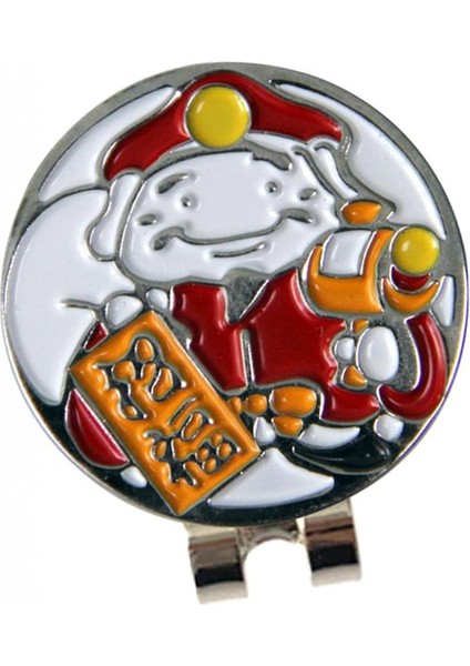 Golf Şapka Klip Top Markeri Golf Ekipmanı Servet Tanrısı (Yurt Dışından) modelleri