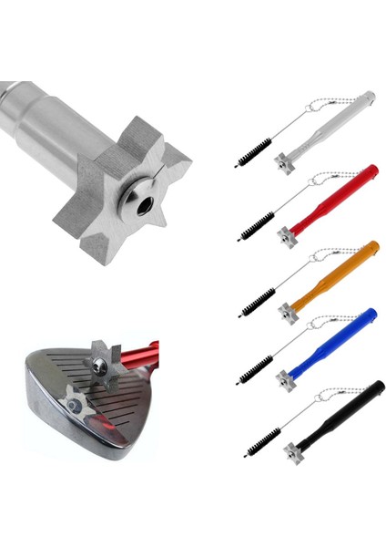 6 Blade Golf Iron & Wedge Club Groove Fırça Temizleyici V (Yurt Dışından) fırsatları