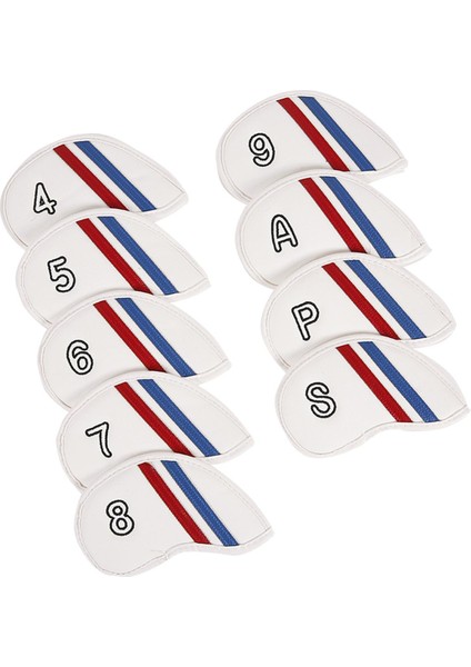 9x Golf Demir Kafa Kapakları 4,5,6,7,8,9,a,p,s Yapışkan Kapatma Golf Sopası Kapakları (Yurt Dışından) indirimleri
