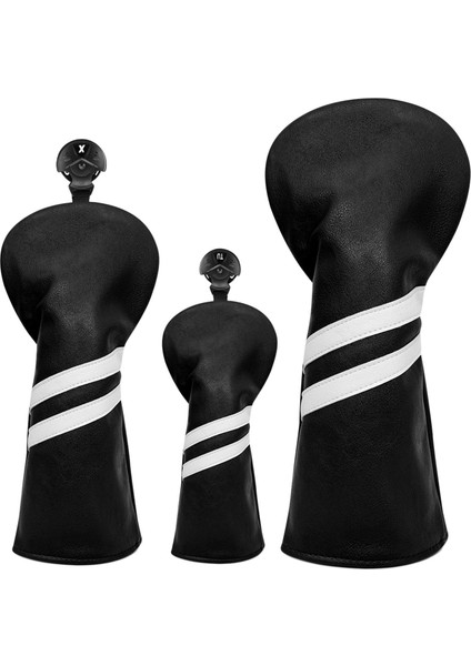 3pcs Golf Örtüsü, Sayı Etiketi Pu Kol (Yurt Dışından)