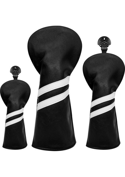3pcs Golf Örtüsü, Sayı Etiketi Pu Kol (Yurt Dışından)