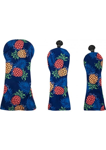 3x Golf Ahşap Baş Örtüleri No. Etiketli Trendy Golf Kulüpleri Için Golf Baş Örtüleri (Yurt Dışından)