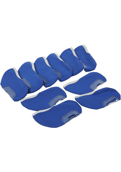10 Adet Golf Kulübü Headcovers Wrap Çorap Görünür Pencere Golf Demir Kapak Seti (Yurt Dışından) indirimleri
