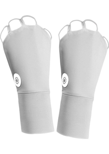 1 Çift Yaz Golf Yarım Çok Amaçlı Eldiven Gri (Yurt Dışından)