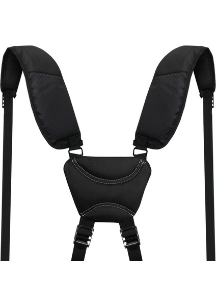 Naylon Torba Askısının Değiştirilmesi Çanta Için Kolay Kurulum Taşıma Askıları Yastıklı Siyah (Yurt Dışından)