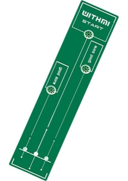 Taşınabilir Golfş Eğitim Mat Uygulama Matıı Açık Yeşil (Yurt Dışından)