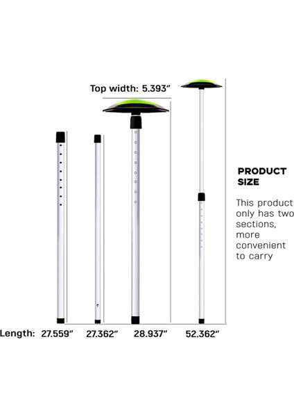 52.36 Golf Kulübü Için Çubuk Yüksekliği Taşınabilir (Yurt Dışından) fiyatları