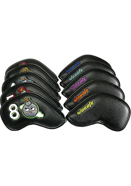 Golf Demir Başörtüsü 4, 5, 6, 7, 8, 9,a,s,p,x Numaralı Nakışlı Koruma Siyah (Yurt Dışından) indirimleri