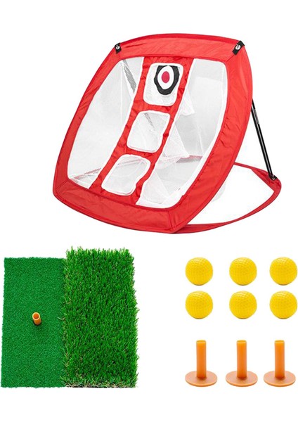 Katlanır Golf Kauçuk Tee Pu Kırmızı (Yurt Dışından)