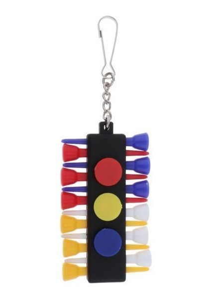 12 Pcs Tee & Markers Beed Clıp 2 Portable 2 Porlu Tota Taviyeli 2 Portlar 2 Pcs (Yurt Dışından)