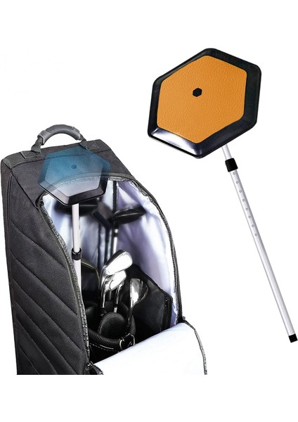 Çubuk Yüksekliği Turuncu Hareketli Golf Kulübü Için Taşınabilir 52.36 Inç (Yurt Dışından) modelleri