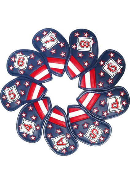 9x Golf Golfçü Hediye Için Set Moda Golf Headcovers I (Yurt Dışından) fırsatları