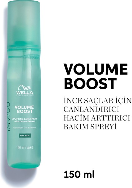 Professionals Invigo Volume Boost Hacim Artırıcı Canlandırıcı Bakım Spreyi 150 ml-İnce Telli