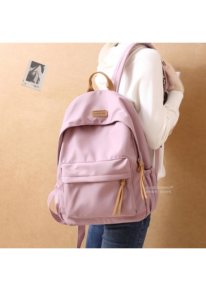 Bayan Ortaokul Öğrencileri, Ortaokul Öğrencileri Için Çok Yönlü Okul Çantaları, Sırt Çantaları, Sade Orman Tarzı Şık Sırt Çantaları (Yurt Dışından)