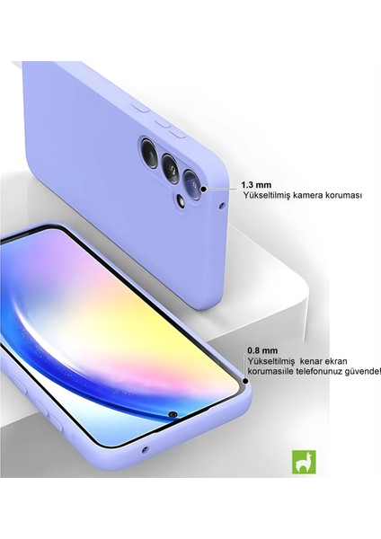 Samsung S24 Fe Kılıf Içi Kadife Lansman Siyah Boo Baskılı Kapak