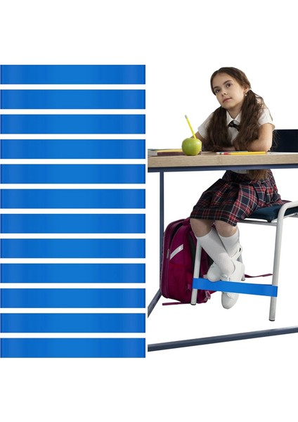 12 Adet Sandalye Bantları Çocuklar Için Kıpır Kıpır Ayaklı Sandalyeler Için Dehb Araçları Sınıf Için Esnek Oturma Ilköğretim (Mavi) (Yurt Dışından) fiyatları