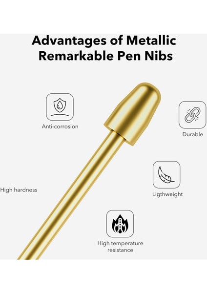 Olağanüstü 2 Için Marker Kalem Stylus Ipuçları, Uçları Temizleme Aracı ile Olağanüstü 2 Kalem Ipuçları, Metal Ipuçları/uçları Dolum Aksesuarları (Yurt Dışından) modelleri
