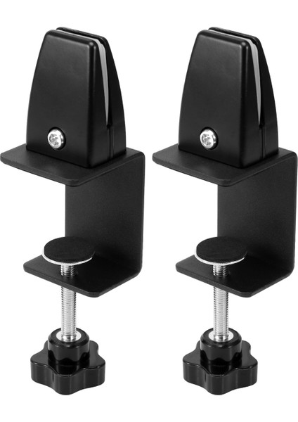 2 Adet Ofis Masası Bölücü Kelepçe Ekran Koruyucu Klip Tutucu Braketi Ekran Bölme Kelepçesi Bölme Masa Kelepçesi-Siyah (Yurt Dışından) fiyatları