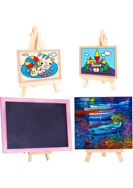 Tripod Şövale Fotoğraf Boyama Ekran Taşınabilir Tripod Standı, Tuval Için Ayarlanabilir Ahşap Tripod Masa Standı, Boyama Partisi (Yurt Dışından) fiyatları