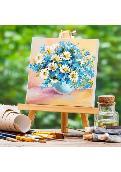 Tripod Şövale Fotoğraf Boyama Ekran Taşınabilir Tripod Standı, Tuval Için Ayarlanabilir Ahşap Tripod Masa Standı, Boyama Partisi (Yurt Dışından) modelleri