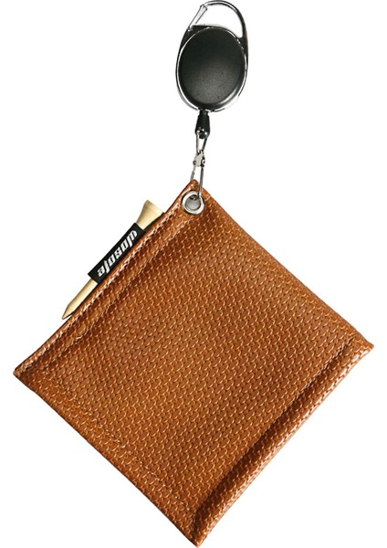 Golf Topu Temizleme Havlusu Golf Kulübü Kafa Silme Bezi Egzersiz Için Dayanıklı Kahverengi (Yurt Dışından)