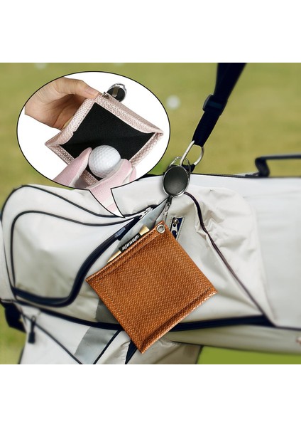 Golf Topu Temizleme Havlusu Golf Kulübü Kafa Silme Bezi Egzersiz Için Dayanıklı Kahverengi (Yurt Dışından) fırsatları