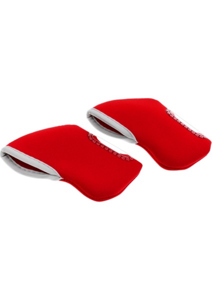 10 Neopren Golf Demir Kafa Seti Set Headcover Koruyucu Kapaklar En Golf Kırmızı (Yurt Dışından)