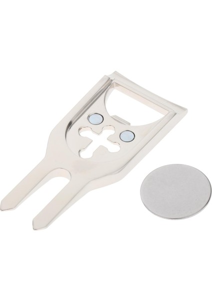 Taşınabilir Metal Golf I Işaretleyici Çok Fonksiyonlu Temizleyici Altın (Yurt Dışından)