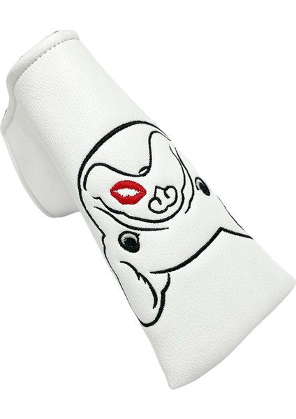 Golf Kulübü Headcovers Çorap Golf Bıçak Atıcı Golf Sopası Kılıfı Erkekler Için Golfçüler Hediye 17.5 cm x 15 cm Beyaz (Yurt Dışından) fırsatları