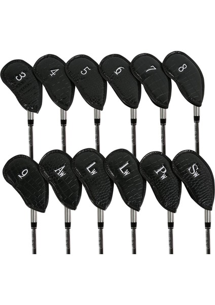 Golf Kulüpleri Için 12 Paket Golf Demir Kapakları Golf Aksesuarları Koruma Kapakları (Yurt Dışından) fiyatları