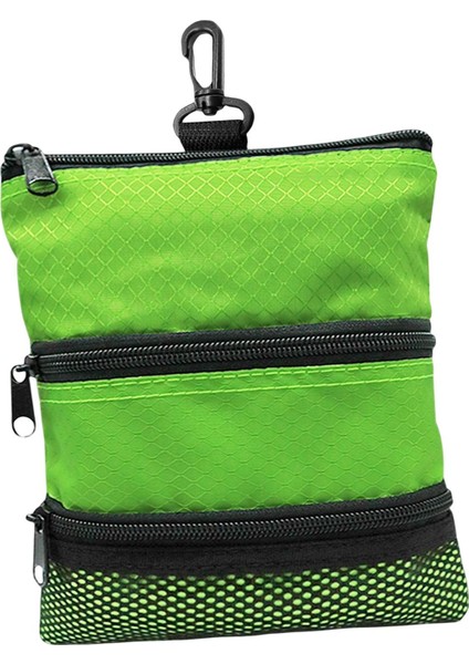 Taşınabilir Golf Topu Saklama Çantası Fermuarlı Kılıf Spor Çantası Organizatör Konteyner Yeşil (Yurt Dışından) modelleri