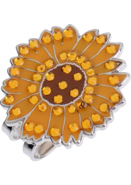 Golf Şapka Klip Dirkin Dekorasyon Klip Erkek Kadın Hediye Için Marker ile -, 30MM Sun Çiçek (Yurt Dışından) fırsatları