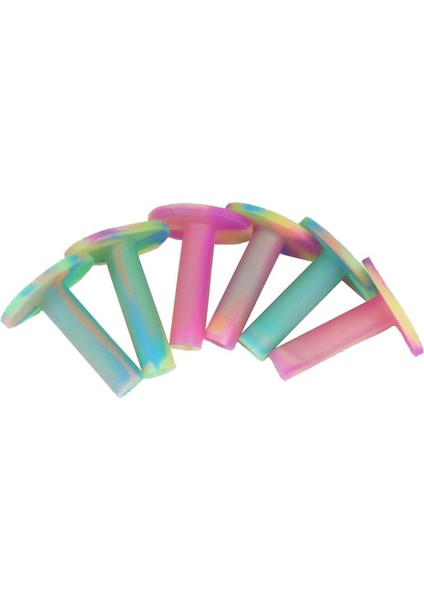 6pcs Kauçuk Golf Tees Golf Ball Tee Uygulama ve Sürüşığı Paspasları 2.1 2.6 65MM (Yurt Dışından) fırsatları