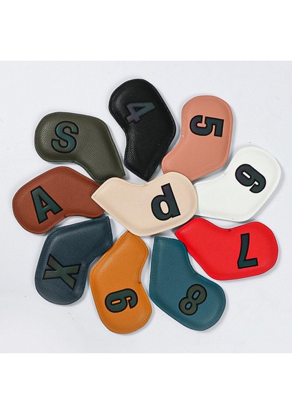 10 Adet Pu Golf Demir Başörtüsü Koruma Kılıfı Ekipman Aksesuarları Spor (Yurt Dışından) indirimleri