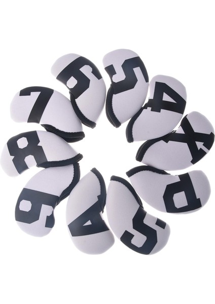 10 Neopren Golf Headcovers Kılıf Nakış Numarası ve (Yurt Dışından) modelleri