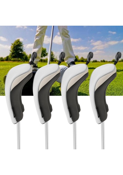 4x Naylon Golf Hibrit Baş Örtüleri Değiştirilebilir No. Gri (Yurt Dışından) indirimleri