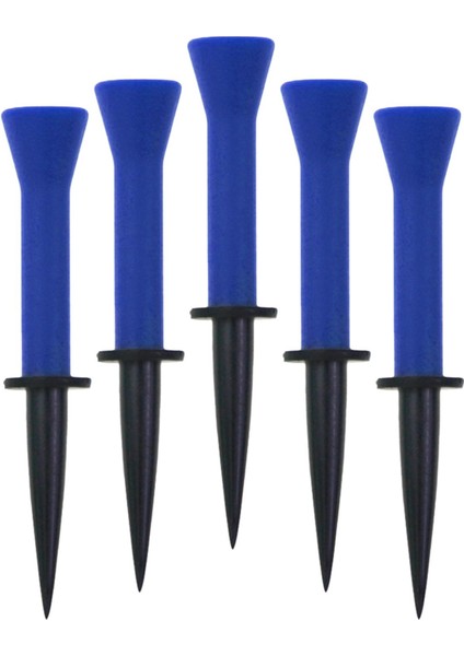 5x Kauçuk Golf Tees Golf Topu Tee Tutucu Oyuncu Golfçü Hediye Step Up Golf Tees Mavi Yükseklik 7.6 cm (Yurt Dışından) fiyatları