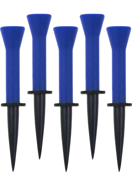 5x Kauçuk Golf Tees Golf Topu Tee Tutucu Oyuncu Golfçü Hediye Step Up Golf Tees Mavi Yükseklik 7.6 cm (Yurt Dışından) modelleri