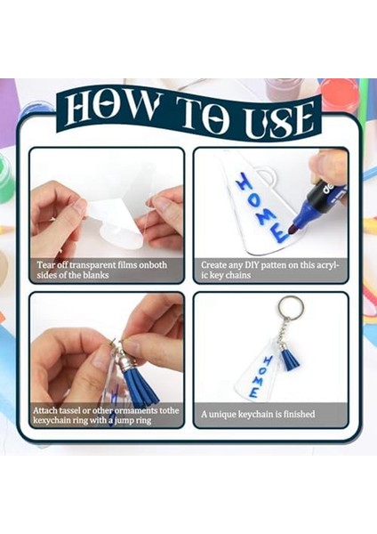 180 Adet Tezahürat Anahtar Zincirleri Şeffaf Akrilik Boş Toplu Amigo Hediye Dıy Anahtarlık ve El Sanatları Projesi Için (Yurt Dışından) modelleri