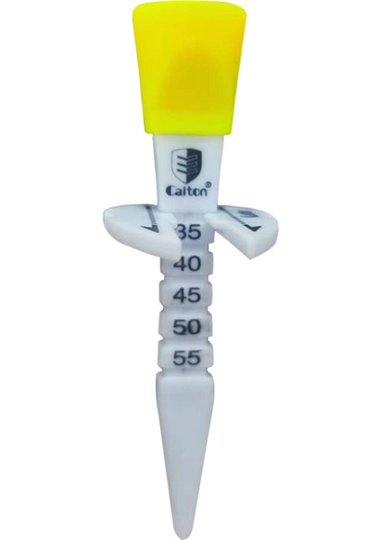 Golf Tee Ayarlanabilir Yükseklik Iç Dış Sarı Için Doğğırır (Yurt Dışından)