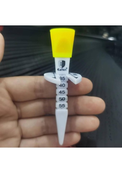 Golf Tee Ayarlanabilir Yükseklik Iç Dış Sarı Için Doğğırır (Yurt Dışından)