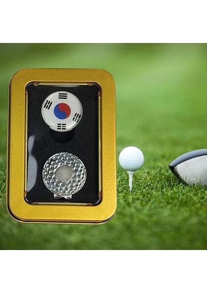 Ş ile Golf Işaretleyici Anti Pas Profesyonel Hediye Malzemeleri Altın (Yurt Dışından) modelleri