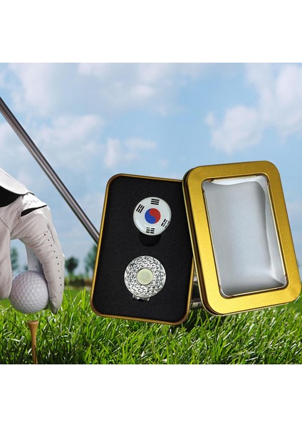 Ş ile Golf Işaretleyici Anti Pas Profesyonel Hediye Malzemeleri Altın (Yurt Dışından) indirimleri