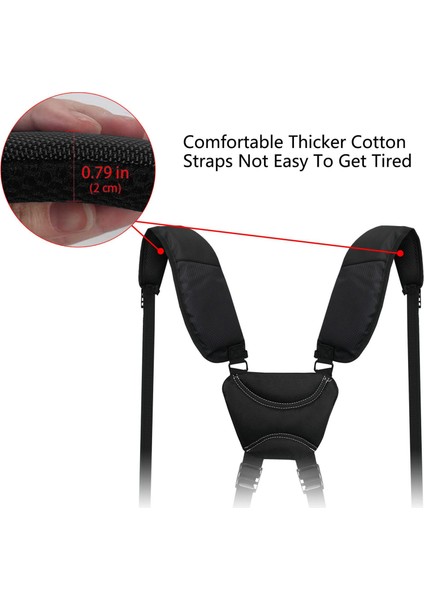 Naylon Golf Çantası Askısı Yedek Omuz Taşıma Askıları Siyah ile Evrensel (Yurt Dışından) modelleri