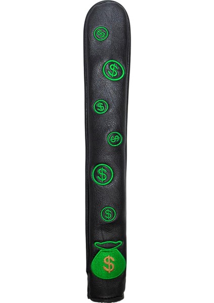 Premium Işlemeli Golf Hizalama Çubuğu Başörtüsü Salıncak Eğitmen Tutucu Yeşil (Yurt Dışından)